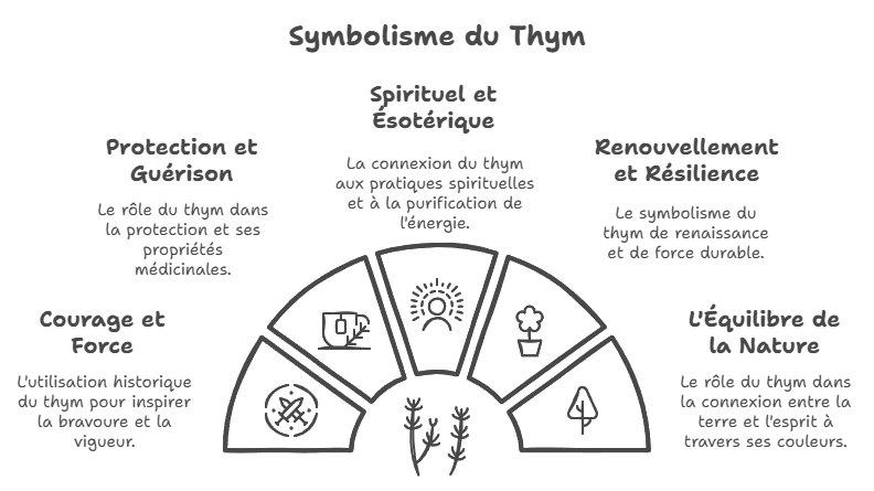Quelle est la symbolique du thym ?